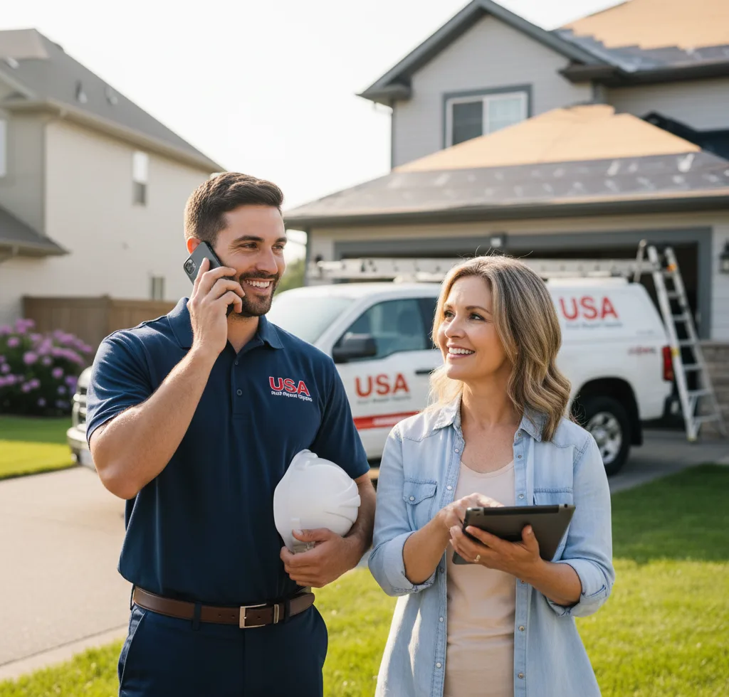 USA Roof Repair Experts customer support in Royse City